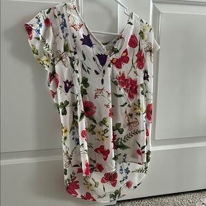 Floral Print Women's Top